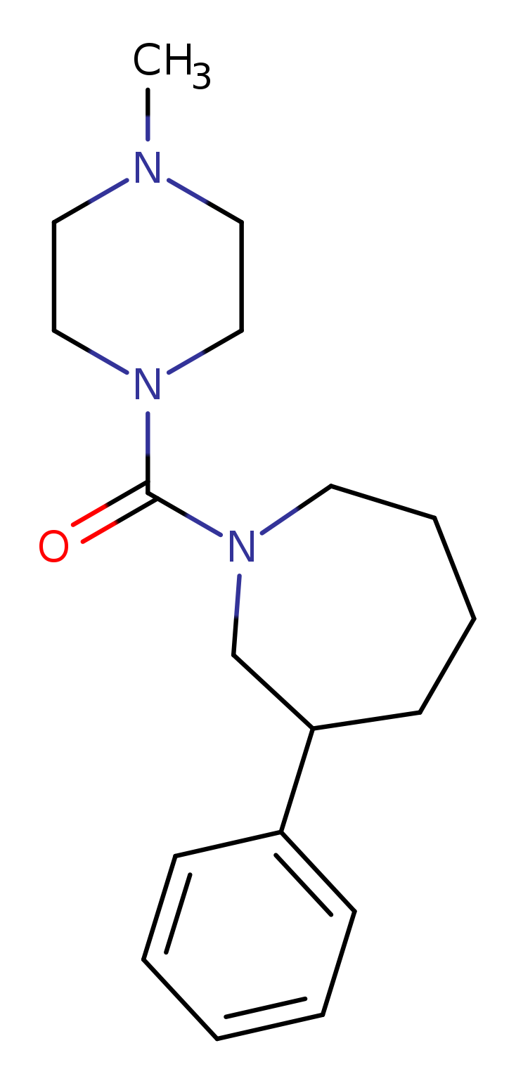 1-(4-methylpiperazine-1-carbonyl)-3-phenylazepane