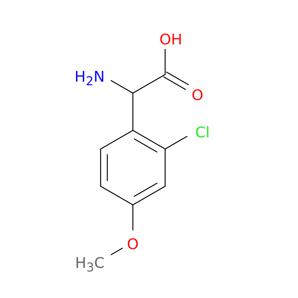 2-(2-Chloro-4-methoxyphenyl)-dl-glycine