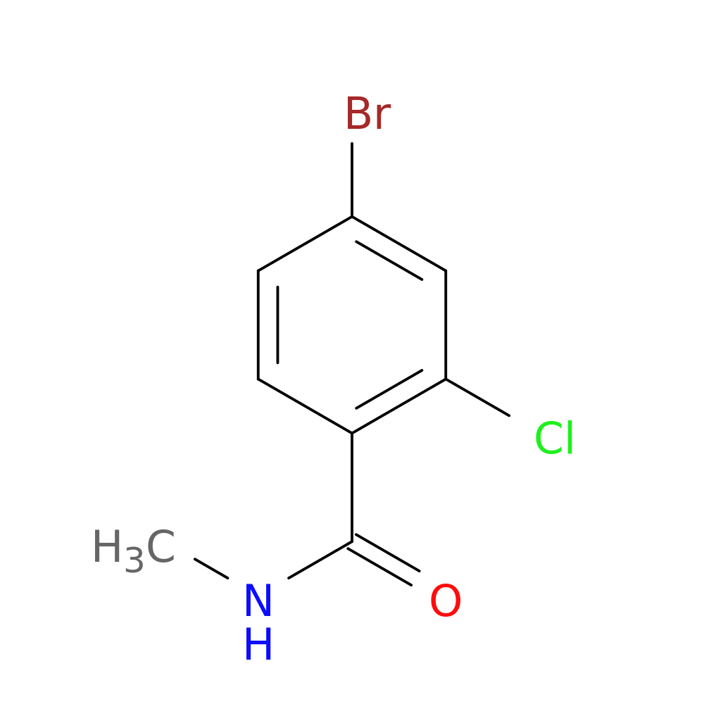 4-Bromo-2-chloro-N-methylbenzamide