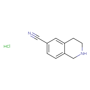 1,2,3,4-Tetrahydroisoquinoline-6-carbonitrile hydrochloride