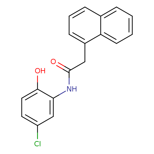 N-(5-chloro-2-hydroxyphenyl)-2-(1-naphthyl)acetamide