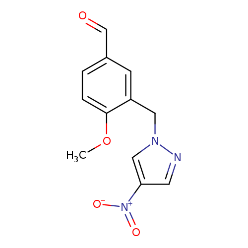 4-Methoxy-3-[(4-nitro-1h-pyrazol-1-yl)methyl]benzaldehyde