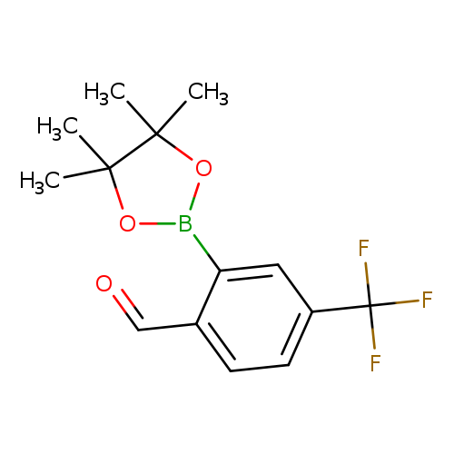 Benzaldehyde, 2-(4,4,5,5-tetramethyl-1,3,2-dioxaborolan-2-yl)-4-(trifluoromethyl)-