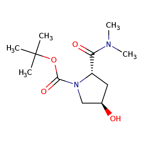(2S,4R)-tert-Butyl 2-(dimethylcarbamoyl)-4-hydroxypyrrolidine-1-carboxylate