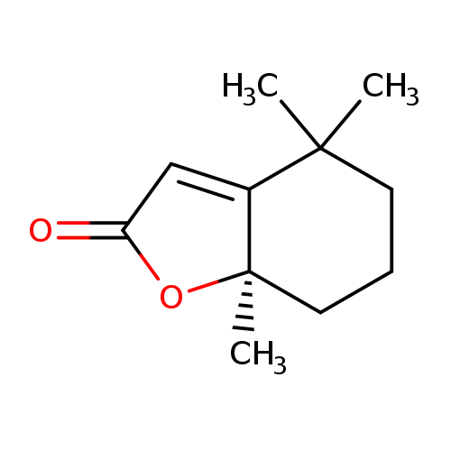 2(4H)-Benzofuranone, 5,6,7,7a-tetrahydro-4,4,7a-trimethyl-, (7aR)-