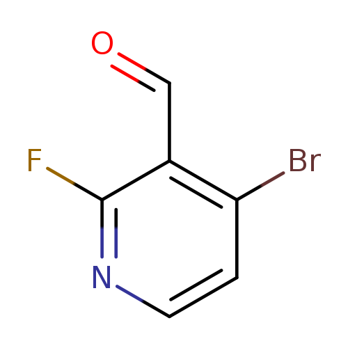 3-Pyridinecarboxaldehyde, 4-bromo-2-fluoro-