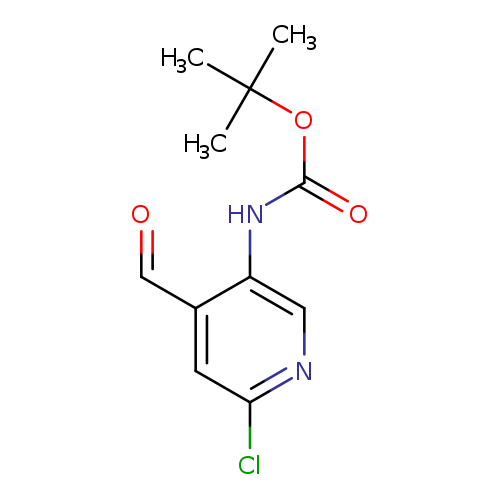 tert-Butyl 6-chloro-4-formylpyridin-3-ylcarbamate