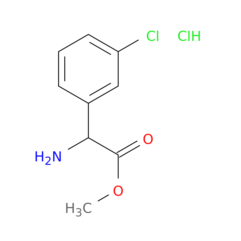 Methyl 2-amino-2-(3-chlorophenyl)acetate hydrochloride