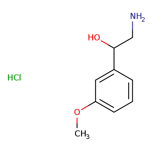 2-amino-1-(3-methoxyphenyl)ethan-1-ol hydrochloride