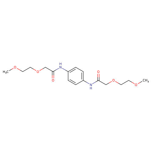2-(2-Methoxy-ethoxy)-N-{4-[2-(2-methoxy-ethoxy)-acetylamino]-phenyl}-acetamide