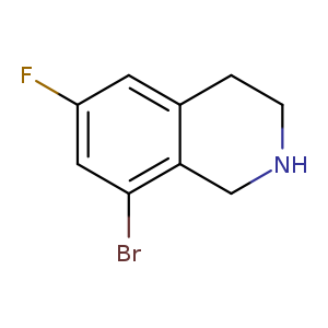8-bromo-6-fluoro-1,2,3,4-tetrahydroisoquinoline