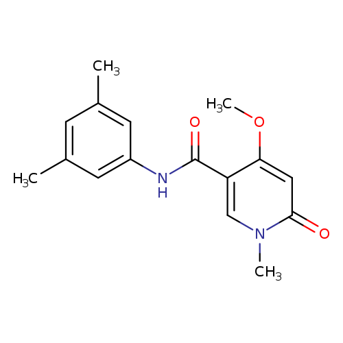 N-(3,5-dimethylphenyl)-4-methoxy-1-methyl-6-oxo-1,6-dihydropyridine-3-carboxamide