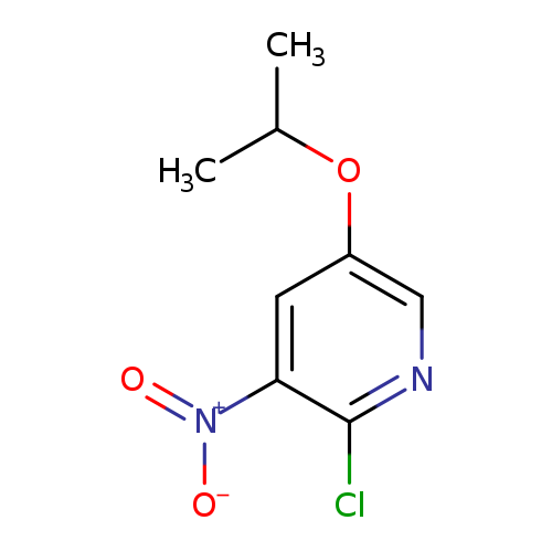 2-Chloro-5-isopropoxy-3-nitropyridine