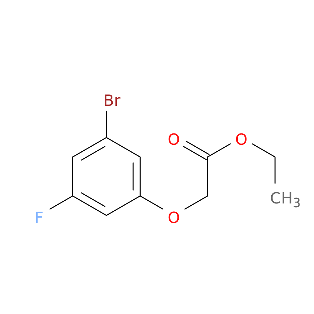 Ethyl 2-(3-bromo-5-fluorophenoxy)acetate