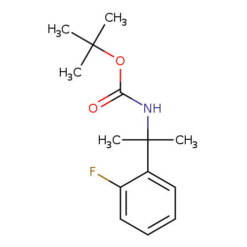 tert-Butyl N-[2-(2-fluorophenyl)propan-2-yl]carbamate