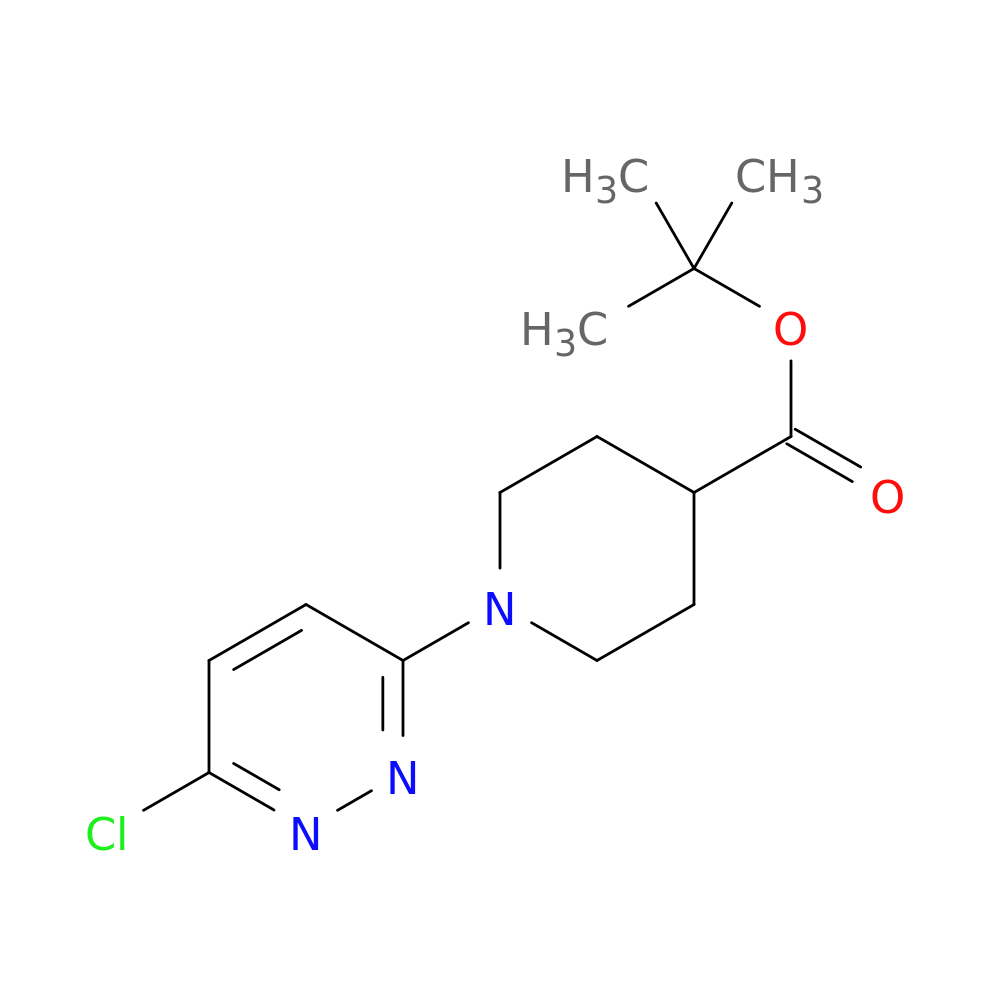 tert-butyl 1-(6-chloropyridazin-3-yl)piperidine-4-carboxylate