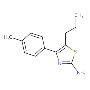 4-(4-methylphenyl)-5-propyl-1,3-thiazol-2-amine