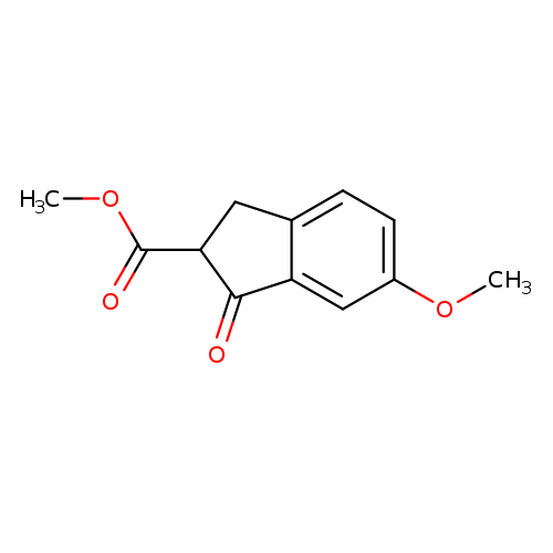 Methyl 6-methoxy-1-oxo-2,3-dihydro-1H-indene-2-carboxylate