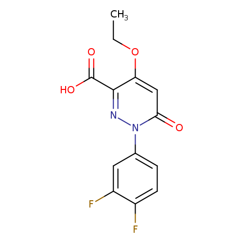 1-(3,4-difluorophenyl)-4-ethoxy-6-oxo-1,6-dihydropyridazine-3-carboxylic acid