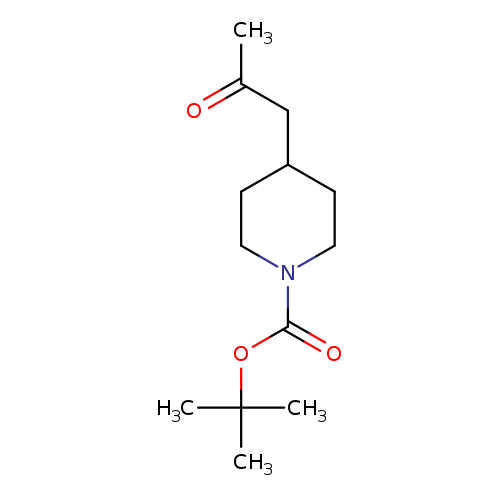 1-Piperidinecarboxylic acid, 4-(2-oxopropyl)-, 1,1-dimethylethyl ester