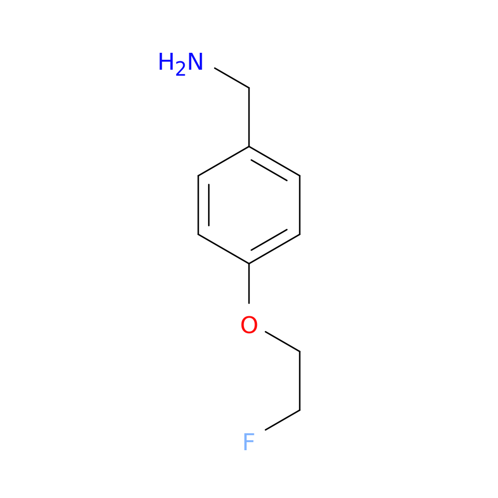 Benzenemethanamine, 4-(2-fluoroethoxy)-