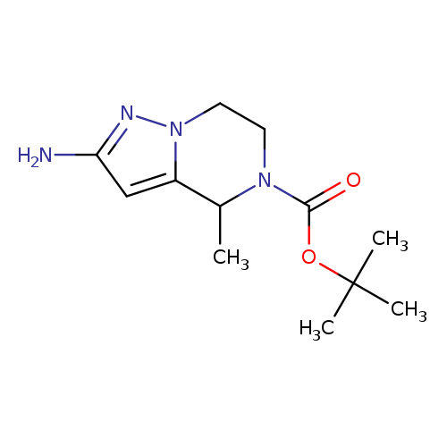 tert-Butyl 2-amino-4-methyl-6,7-dihydropyrazolo[1,5-a]pyrazine-5(4H)-carboxylate