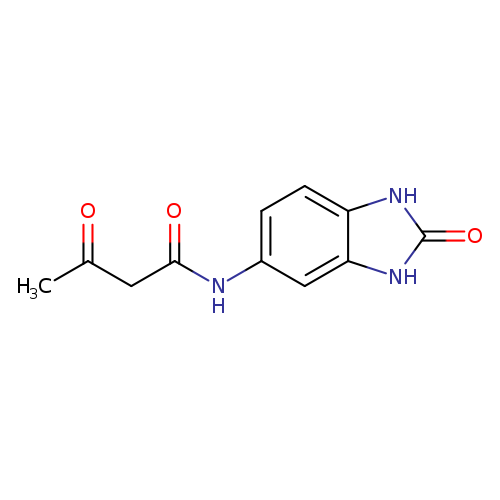 Butanamide, N-(2,3-dihydro-2-oxo-1H-benzimidazol-5-yl)-3-oxo-