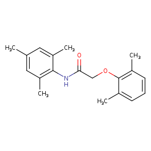 2-(2,6-dimethylphenoxy)-N-mesitylacetamide