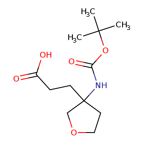 3-(3-{[(tert-butoxy)carbonyl]amino}oxolan-3-yl)propanoic acid