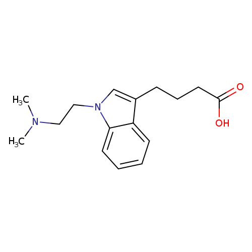 4-{1-[2-(dimethylamino)ethyl]-1H-indol-3-yl}butanoic acid