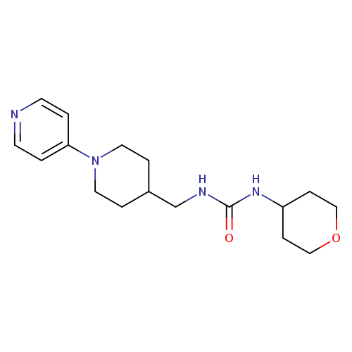 1-(oxan-4-yl)-3-{[1-(pyridin-4-yl)piperidin-4-yl]methyl}urea