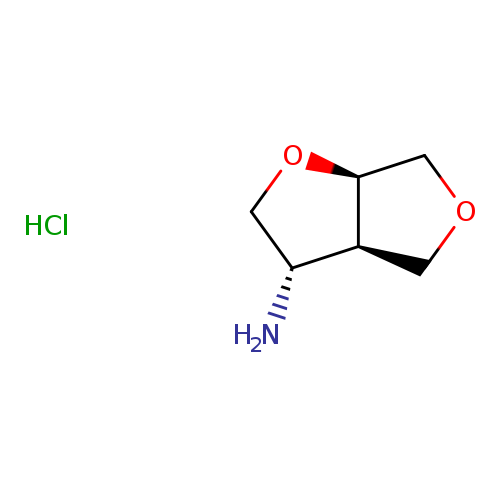 rac-(3R,3aS,6aS)-hexahydrofuro[2,3-c]furan-3-aminehydrochloride