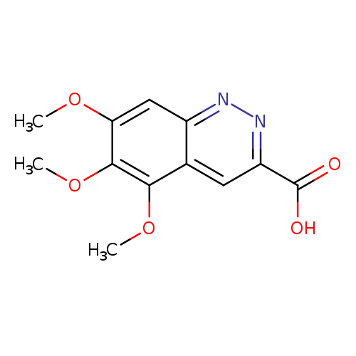 5,6,7-trimethoxycinnoline-3-carboxylic acid