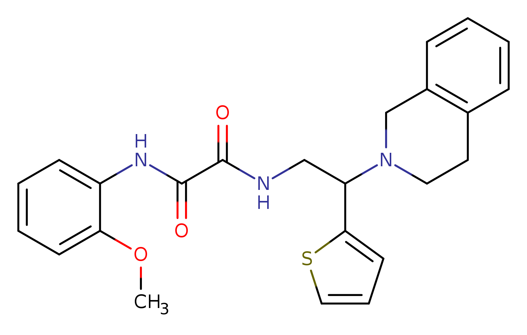 N'-(2-methoxyphenyl)-N-[2-(1,2,3,4-tetrahydroisoquinolin-2-yl)-2-(thiophen-2-yl)ethyl]ethanediamide