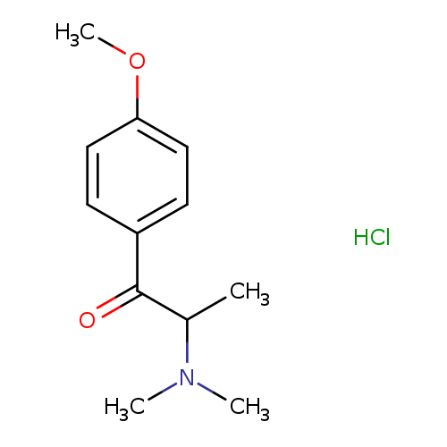 2-(dimethylamino)-1-(4-methoxyphenyl)-1-propanone,monohydrochloride