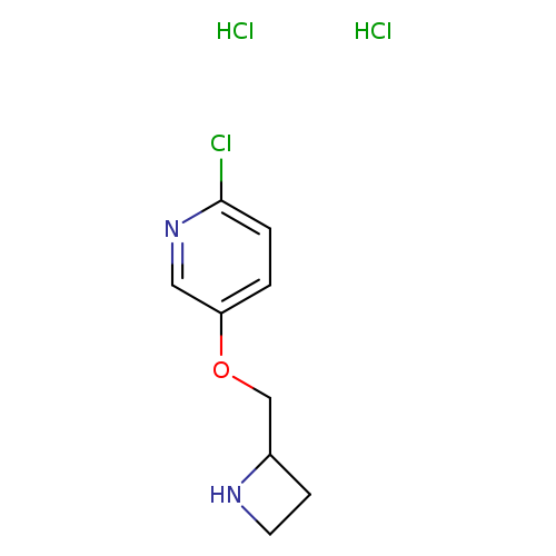 5-[(azetidin-2-yl)methoxy]-2-chloropyridine dihydrochloride