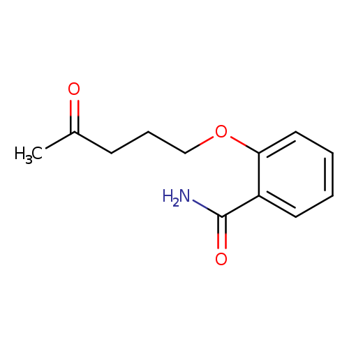 2-[(4-oxopentyl)oxy]benzamide