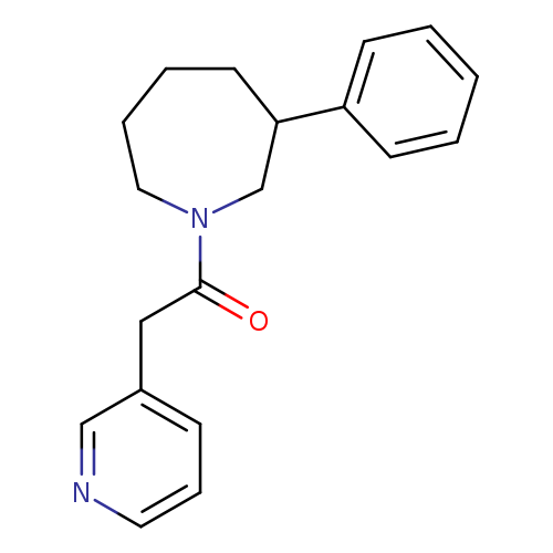 1-(3-phenylazepan-1-yl)-2-(pyridin-3-yl)ethan-1-one