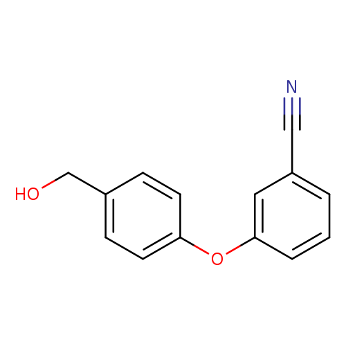 3-[4-(hydroxymethyl)phenoxy]benzonitrile