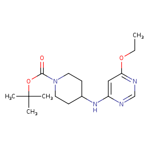 tert-Butyl 4-((6-ethoxypyrimidin-4-yl)amino)piperidine-1-carboxylate