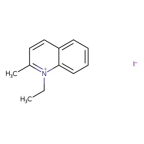 1-Ethylquinaldinium iodide