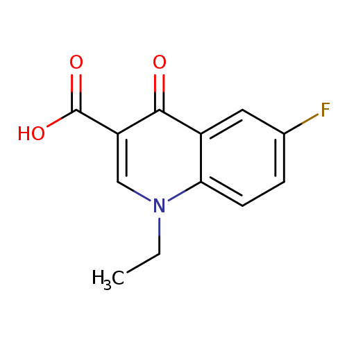 1-Ethyl-6-fluoro-4-oxo-1,4-dihydroquinoline-3-carboxylic acid