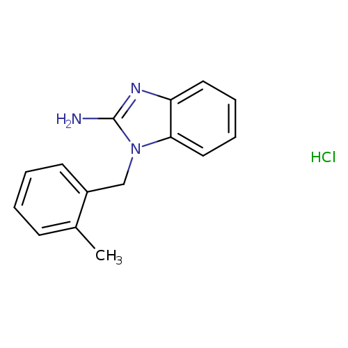 1-[(2-methylphenyl)methyl]-1H-1,3-benzodiazol-2-amine hydrochloride