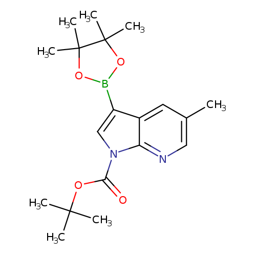 tert-Butyl 5-methyl-3-(4,4,5,5-tetramethyl-1,3,2-dioxaborolan-2-yl)-1H-pyrrolo[2,3-b]pyridine-1-carboxylate