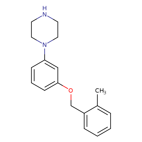 1-{3-[(2-methylphenyl)methoxy]phenyl}piperazine