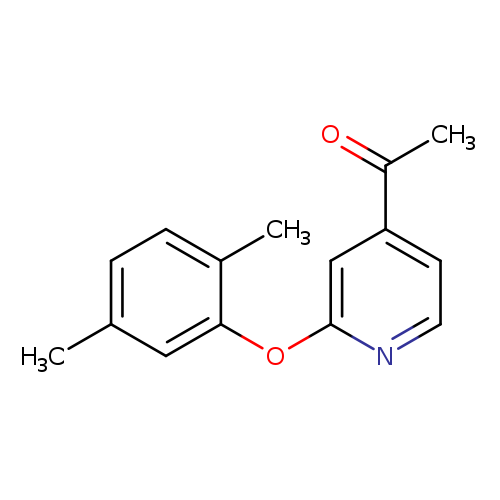 4-Acetyl-2-(2,5-dimethylphenoxy) pyridine