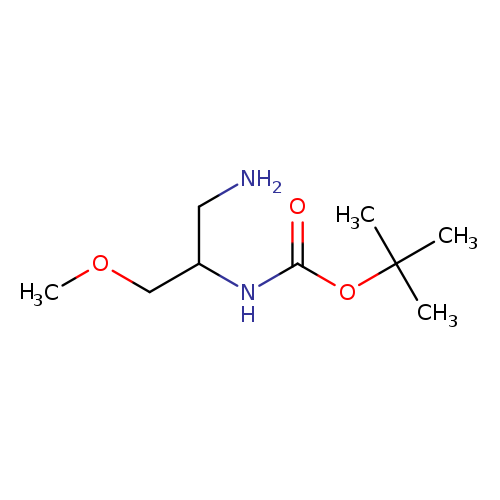 Carbamic acid, [2-amino-1-(methoxymethyl)ethyl]-, 1,1-dimethylethyl ester