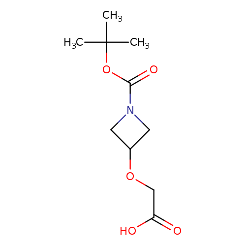 1-Boc-(3-Carboxymethoxy)azetidine