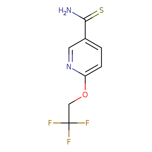 6-(2,2,2-TRIFLUOROETHOXY)PYRIDINE-3-THIOCARBOXAMIDE