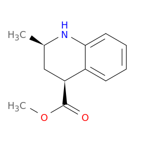 (+/-)-cis-2-methyl-1,2,3,4-tetrahydro-quinoline-4-carboxylic acid methyl ester